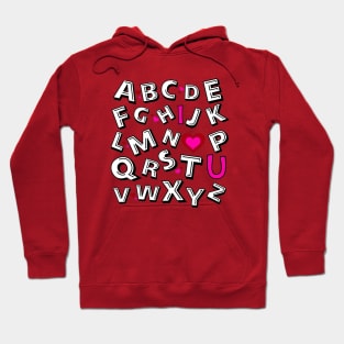 ABC I Love You! Hoodie